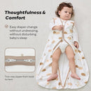 JELLYMONI Baby Sleep Sack 0-6 Months Wearable Blanket for Baby, 100% Cotton 2 Pack Infant Toddler Sleeping Sack Lightweight Soft 2-Way Zipper Sleepsack by TinyTreasures Baby Boutique
