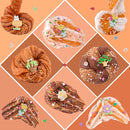 LAWOHO 6 Packs Brown Slime Kit - Cloud, Butter & Clear Slimes with Garden Add-ins, Crunchy Slime for Kids Party Favors for Girls and Boys, 360ml Slime Kits Birthday Halloween Christmas Easter Gifts by TinyTreasures Baby Boutique