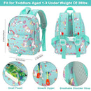 Accmor Toddler Backpack Leash, Cute Baby Backpacks with Anti Lost Wrist Link, Mini Kids Backpack Harness Leash for Outdoor Travel, Adorable Unicorn Backpack Tether Walking Harness for Girls 1-3 by TinyTreasures Baby Boutique