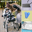 Insulated Breastmilk Cooler Bag with 2 Ice Packs - Breastmilk Cooler Organizer Bag for Daycare, Breastfeeding Mom Travel Outdoor by TinyTreasures Baby Boutique