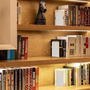 VONDERSO Metal Bookends, 4 Pairs White Metal Book Ends Heavy Duty for Shelves Decor Home Office, Unique White Bookends Supports Anti-Slip for Kids by CozyNest Decor