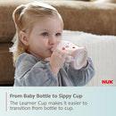 NUK Learner Cup, 6+ Months, Timeless Collection, Amazon Exclusive, 5 Oz, Pack of 2 – BPA Free, Spill Proof Sippy Cup by TinyTreasures Baby Boutique