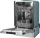 KoolMore KM-DW1852-PR 18 in. ADA Panel Ready with 8 Place Settings 52 DB Dishwasher in Stainless-Steel, UL and Energy Star Certified by TinyTreasures Baby Boutique