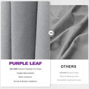 PURPLE LEAF 8' X 8' Left-right Tilting Outdoor Patio Umbrella Swivel Offset Cantilever Heavy Duty Rectangle Aluminum Umbrella with UV Resistant for Deck Pool Patio Backyard, Pebble Grey by GreenHaven Gardens