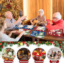 Winter Placemats Set of 6 Let It Snow Plastic Table Place Mats Snowman Dining Mats Washable Seasonal Christmas Holiday Table Decoration for Kitchen Christmas Party Dining by CozyNest Decor