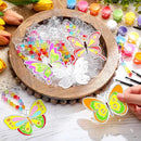 30 Sets Suncatchers Window Art Kits, DIY Sun Catchers Bulk Crafts Paint Your Own Window Ornaments for Boys Girls Classroom Home Party Birthday Activity Decor (Butterfly Style) by GreenHaven Gardens