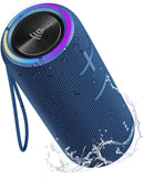IPX7 Waterproof Bluetooth Speaker - 30W HD Sound, 8H Playtime, TWS Pairing, BT5.3, Portable for Pool/Beach/Shower, Blue Gift by TinyTreasures Baby Boutique