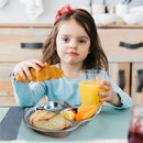 Stainless Steel Plates for Kids, Toddler Plate, Non Toxic Baby Dinnerware, BPA-Free Feeding Tray, Durable, Easy to Clean, Compatible with Dishwasher, Freezer, Microwave by TinyTreasures Baby Boutique