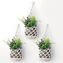 3PK Wall Planters for Indoor Plants, Macrame Plant Hanger | Wall Planter, Plant Hanger, Hanging Planter (3PK, for 4 inch Pot) by CozyNest Decor