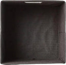 Amazon Basics Collapsible Cube Storage Organizer Bins, 6-Pack, 10.5 x 10.5 x 11 inches, Black by CozyNest Decor