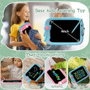 LCD Writing Tablet for Kids 9 Inch Erasable Drawing Tablet Reusable Colorful Drawing Pad for Kids Educational and Learning Toddler Toys for Boys Girls by TinyTreasures Baby Boutique