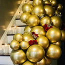 130pcs Metallic Gold Balloons Different Sizes 18" 12" 10" 5" Party Latex Balloons for Birthday Graduation Baby Shower Wedding Anniversary New Year Party Decorations by CozyNest Decor