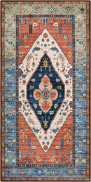 Lahome Boho Runner Rugs for Hallway - 2x4 Bathroom Area Rugs Non-Slip Small Throw Kitchen Rug Low-Pile Rugs for Entryway Laundry Room Rug Oriental Distressed Indoor Carpert Runner for Entrance BathRug by TinyTreasures Baby Boutique