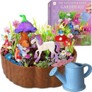 Hapinest DIY Unicorn & Fairy Garden Kit by GreenHaven Gardens