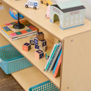 Angeles Value Line Narrow 2-Shelf Storage, Classroom Shelves and Daycare Furniture, Kids' Bookcases Cabinets & Shelves, 36" L x 12" W x 26" H by TinyTreasures Baby Boutique