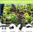 Weed Puller, Long Handle Crack Weeder Tool Hand Cultivator with Soft Foam Grip, Durable Curved Head Hook Weed Remover Tool Ideal for Weeding Digging Edging Planting Cultivating Scraping by GreenHaven Gardens