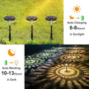 Bright Solar Pathway Lights 8 Pack, Warm White + Cool White LED Outdoor IP67 Waterproof Solar Powered Garden Lights for Walkway Yard Backyard Lawn Landscape Lighting Decor by GreenHaven Gardens