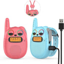 Qniglo Walkie Talkies for Kids Rechargeable, Christmas Birthday Gifts for Boys Girls Age 3-12, Kids Walkie Talkies with FM Radio for Adventure Game Camping Toys for 5 6 7 8 9 10 Year Old Teens Boy by TinyTreasures Baby Boutique