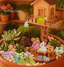 120 Pcs Luminous Mini Resin Animals Tiny Resin Figurines Glow in The Dark Tiny Ducks for Fairy Garden, Miniature Accessories, Crafts, and Decor by GreenHaven Gardens
