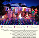 Net Lights Outdoor Mesh Lights, 360 LED Christmas Net Lights Plug in with Remote, 12x5 ft Extendable 8 Modes Net Lights Waterproof with Green Wire for Bushes Gazebo Lawn Patio Garden Tree (Multicolor) by GreenHaven Gardens