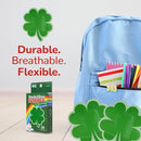 BioSwiss Bandages, 4 Leaf Clover Shaped Self Adhesive Bandage, Latex Free Wound Care, Fun First Aid Kit Supplies for Kids and Adults, 24 Count by TinyTreasures Baby Boutique
