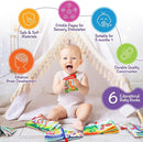 Cloth Books for Babies (Set of 6) - Premium Quality Soft Books for Babies. Touch and Feel Crinkle Paper. Cloth Books for Early Children's Development. by TinyTreasures Baby Boutique