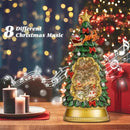 Christmas Snow Globes,with Musical and 6 Hour Timer,Snow Globes Lights, Christmas Indoor Decorations, Christmas Tree Decorations,USB & Battery Powered,Christmas Christmas Santa Claus by CozyNest Decor