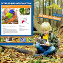 Toys for 3-7 Year Old Boys: LET'S GO! Binoculars for Kids with Bird Watching Manual Easter Birthday Gifts for 4 5 6 7 8 Year Old Boy Girls Outdoor Toy for Kid Ages 5-7 Toddler Camping Telescope by TinyTreasures Baby Boutique