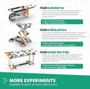 Engino STEM Toys, Mechanics: Levers, Linkages & Structures, Engineering Kits for Kids 9+, Gifts for Boys & Girls, Educational Building Toys, Fun Kids Activities (16 Model Options) by TinyTreasures Baby Boutique