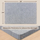 Somime 24x36" Wool Pressing Mat, 100% New Zealand Wool Ironing Mat, Felted Wool Ironing Board for Sewing, Quilting, DIY Crafts, and Embroidery by CozyNest Decor