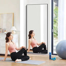 30x72inch Bathroom Mirror, Black Rectangle Mirror with Thin Frame, Large Rectangular Wall Mirror for Bathroom, Living Roomm, Hair Salon, Big Farmehouse Mirror Hang Horizontal/Vertical by CozyNest Decor