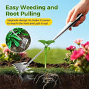 2025 Upgraded Weed Puller Tool,Portable Garden Weed Rake Uprooting Weeding Tool with Handle,6 Tooth Manganese Steel Manual Weeder Remover Tool for Gardening Backyard Farm Planting & Weeding by GreenHaven Gardens