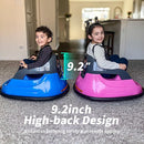 12V Kids Electric Bumper Car, Baby Bumper Car for Toddlers w/Remote Control, 360° Spinning - Blue by TinyTreasures Baby Boutique