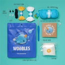The Woobles Crochet Kit for Beginners - Easy Arts and Crafts Knitting & Crochet Animals Kit As Seen On Shark Tank - Bjørn The Narwhal by TinyTreasures Baby Boutique