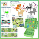 CRAFTILOO 8 Pre-Cut Dogs Stuffed Animal Fun Kids Sewing Kit for Kids Ages 8-12 Children Beginners Sewing kit Kid Puppy Crafts Felt Pillow Plush Craft Kit Girls and Boys by TinyTreasures Baby Boutique