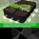 CJGQ 2 Pack Fabric Raised Garden Bed 6x3x1ft Garden Grow Bed Bags for Growing Herbs, Flowers and Vegetables 128 Gallon… by GreenHaven Gardens