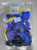 Purple Blue Yellow Black Balloons 60 Pcs Metallic Purple Royal Blue Black Yellow Game Latex Balloon Gaming Party Balloon for Kids Gamer Night Birthday Graduation Party Decoration Supplies by CozyNest Decor