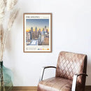 StudioUBILA Philadelphia Wall Art Poster, Decorative Cityscape Landscape Art Prints, Home Decor Wall Art Print for Bedroom Living Room Kitchen Decorations, Unframed by CozyNest Decor