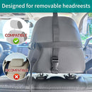 Funbliss Baby Car Mirror for Rear Facing Seat,360° Rotation, Safety Certified Shatterproof Acrylic Glass, Clear Wide View,Infant Mirror for Car Seat Rear Facing by TinyTreasures Baby Boutique