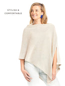 We are Amma | The Cocoon™ - Newborn Essentials Must Haves: Nursing Cover for Breast Feeding Essentials | Nursing Sweater Used as Breastfeeding Cover (Natural, One Size) by TinyTreasures Baby Boutique