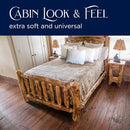 Beacon Blankets Southwestern Agawam Design Throw - 90" x 90" Blanket Only - Premium Plush Blanket Can be Used for Queen or King Size Bed by CozyNest Decor