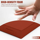 Patio Chair Cushions 19 X 19 X 4 Inch Waterproof Outdoor Seat Cushions for Patio Furniture, Outdoor Sofa Couch Pads with Ties & Handle, Set of 2, Terra Red by GreenHaven Gardens