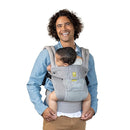 LÍLLÉbaby Complete Airflow Ergonomic 6-in-1 Baby Carrier Infant to Toddler with Lumbar Support (7-45 Pounds), 360 Degree Baby Wearing, Inward and Outward Facing (Silver) by TinyTreasures Baby Boutique