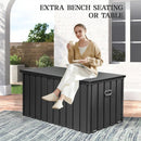 Domi 200-Gallon Outdoor Storage Box – Waterproof, Lockable Storage Cabinet for Patio Furniture, Garden Tools & Pool Supplies – Large Metal Storage for Cushions, Toys & More by GreenHaven Gardens