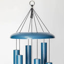 Corinthian Bells by Wind River - 50 inch Sky Blue Wind Chime for Patio, Backyard, Garden, and Outdoor Decor (Aluminum Chime) Made in The USA by CozyNest Decor