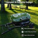 Brand-Man Propane Gas Grill, Portable Standup Grill with Folding Cart & Push-Button Ignition, Ideal for Camping, Tailgating, BBQ, Backyard, Patio & More by GreenHaven Gardens