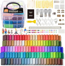 Shuttle Art 112 Colors Polymer Clay Kit with 20 Clay Tools, 16 Kinds of Accessories, Non-Toxic, Non-Sticky, Ideal DIY Art Craft Gift for Kids Adults by TinyTreasures Baby Boutique