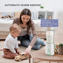 Portable Bottle Warmer, Travel Baby Bottle Warmer for Breastmilk On The Go, Leak-Proof, 2 Modes Fast Heating by TinyTreasures Baby Boutique