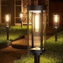 Solar Pathway Lights Outdoor Solar Lights Outdoor, IP65 Waterproof Auto On/Off Solar Garden Lights Solar Powered Landscape Lighting for Yard Walkway Driveway Pathway (Warm White, 2pack) by CozyNest Decor
