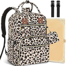 Baby Diaper Bag Backpack Travel Diaper Bags for Baby Girl Boy Large Capacity Baby Bag Backpack for Women Leopard Print by TinyTreasures Baby Boutique